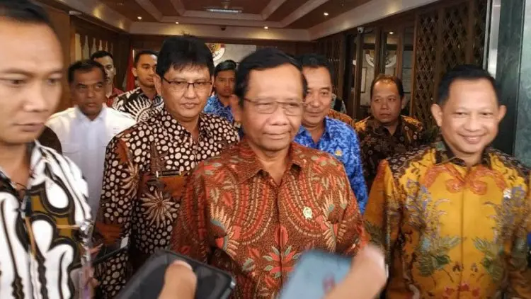 Kunjungi Mendagri, Menkopolhukam Bahas Seputar Pilkada