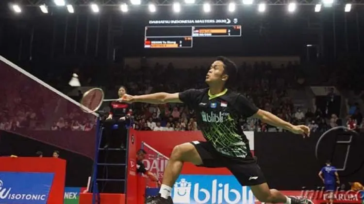 Kalahkan Huang, Strategi Ginting Berjalan Mulus