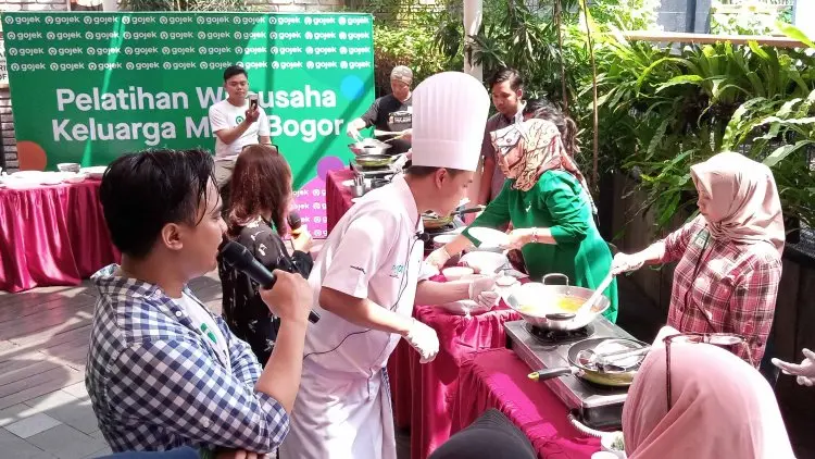 Gojek dan Disperindag Bogor Gelar Pelatihan Kewirausahaan