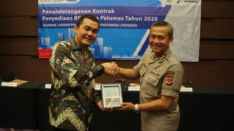 Pertamina MOR III Penuhi Kebutuhan BBM dan Pelumas Polda Jabar Rp165,2 Miliar