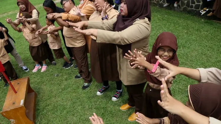 Foto: Kegiatan Pramuka SLBN A Kota Bandung