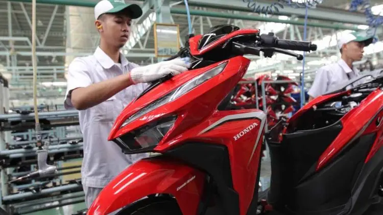 Tahun Lalu, Ekspor Motor AHM Meningkat Signifikan