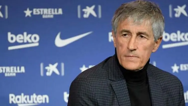 Quique Setien Tak Suka dengan Permainan Barca