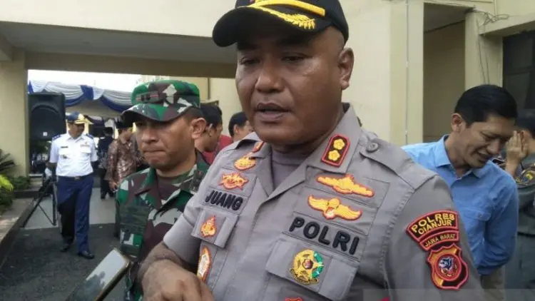 Polres Cianjur Amankan Pelaku Pembakaran Sepeda Motor