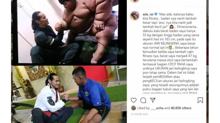 Inspirasi Turunkan Berat Badan Tanpa Menyiksa Diri ala Aria Permana