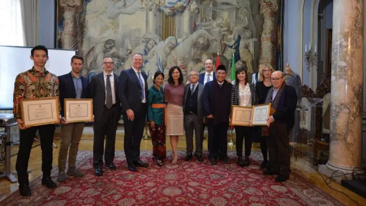 Dubes Beri Penghargaan untuk Asosiasi Global Action Italia