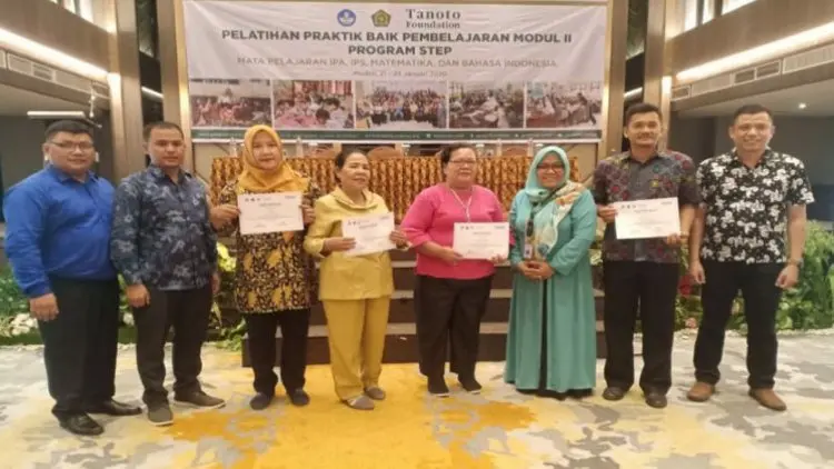 Guru Sumut Apresiasi Pelatihan Praktik Baik Pembelajaran Step Tanoto