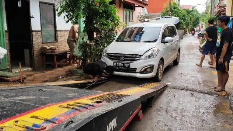 Sigapnya Suzuki Bantu Pelanggan Terdampak Banjir