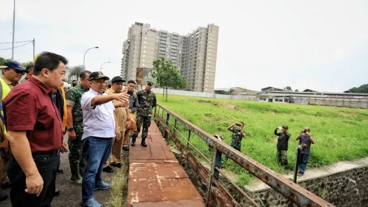 Kota Bandung Kembali Bangun Kolam Retensi