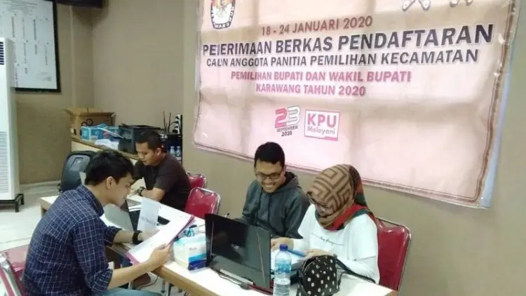 591 Warga Karawang Daftar PPK Pilkada