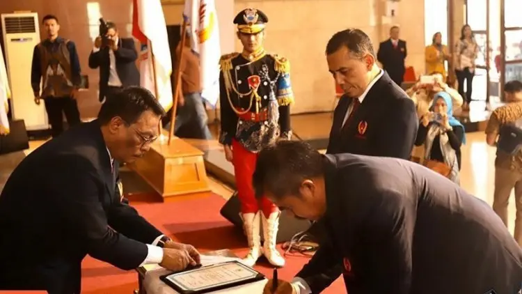 Resmi Dilantik, Ajay Targetkan KONI Cimahi Bidik 10 Besar Porda