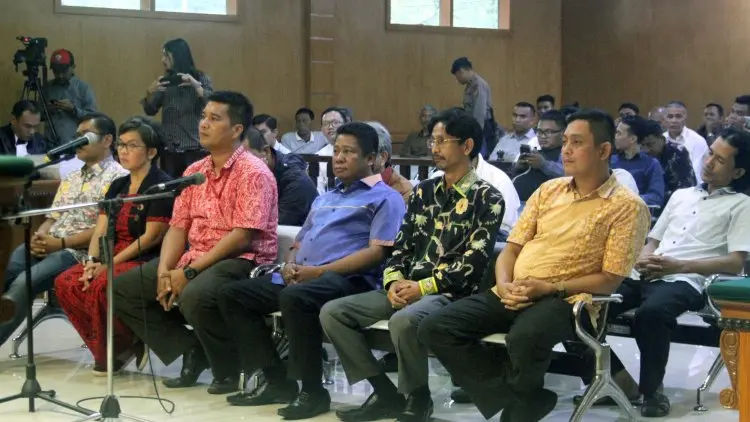 Foto: Sidang Sekda Jabar Nonaktif Iwa Karniwa