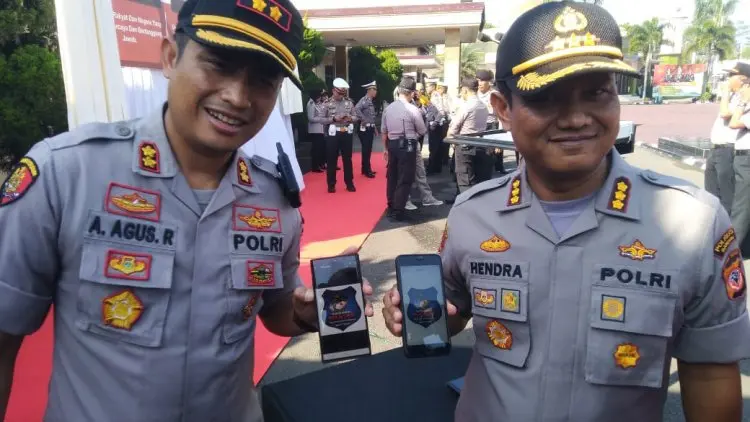 Tipelogi Naik, Ini Logo dan Moto Baru Polresta Bandung