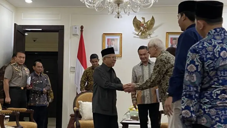 Bertemu Wapres, Dino Djalal Sampaikan Program Interfaith Agama Samawi