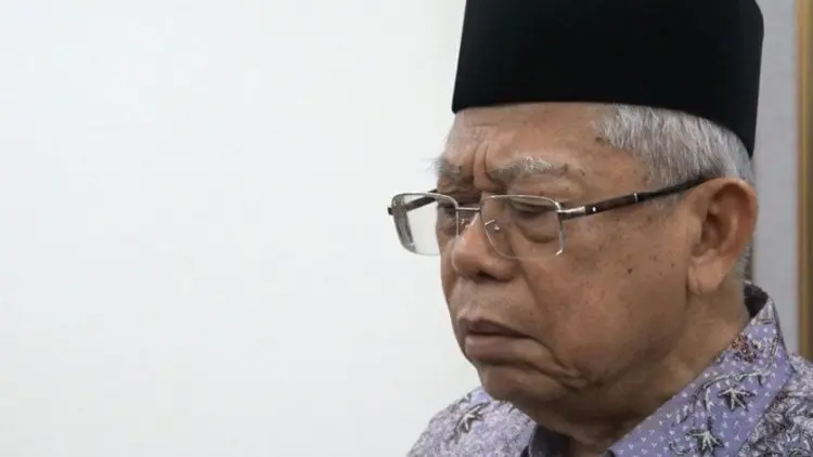 Genap 100 Hari, Wapres Ma’ruf Tak Ingin Ada Matahari Kembar