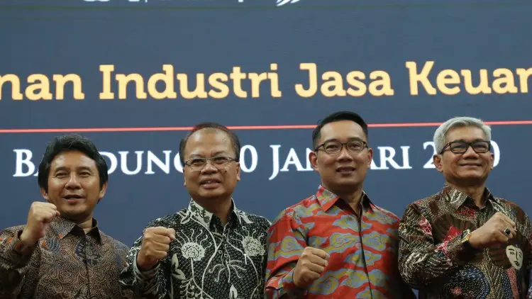 Foto: Pertemuan Tahuanan Industri Jasa Keuangan Jawa Barat 2020