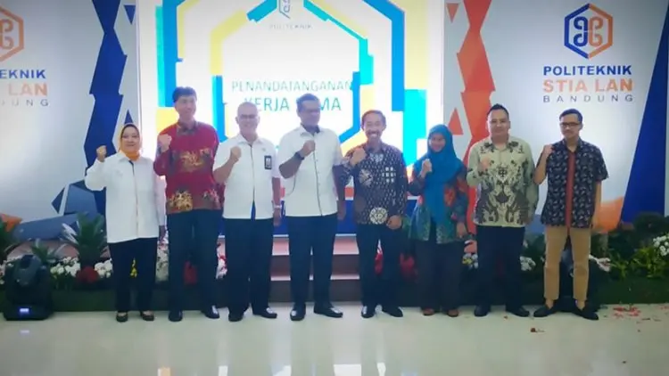ABDSI Korwil Jabar Teken MoU dengan Politeknik STIA LAN Bandung