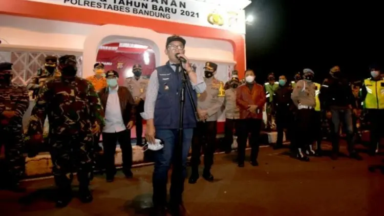 Puja-puji Ridwan Kamil untuk Warga Jabar di Malam Tahun Baru