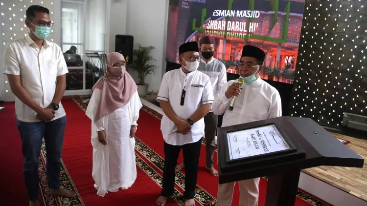 Foto: Peresmian Masjid Al Misbach