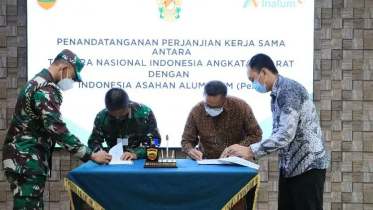 Kodam I/BB Tanda Tangani Kerja Sama dengan PT Inalum