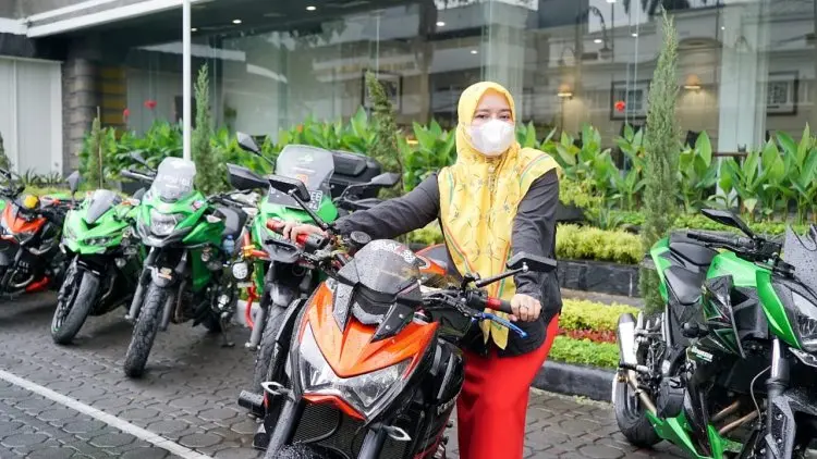 Lina Ruzhan Hadiri Gathering Mubes Club Ninja Bandung 