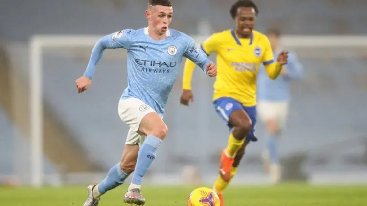 Liga Inggris: Foden Persembahkan Gol Kemenangan City atas Brighton