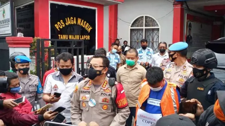 Tindaklanjuti Laporan Netizen, Polresta Bogor Kota Ringkus Pencopet Spesialis JPO