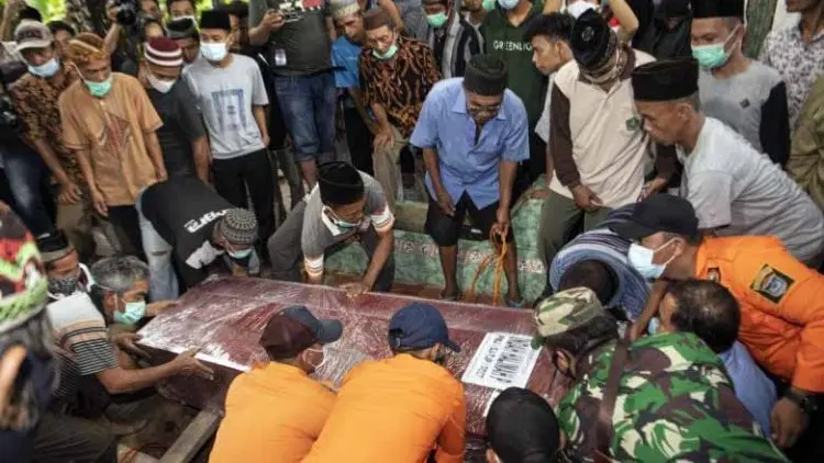Buah Kerja Keras Tim SAR Gabungan, Berhasil Kumpulkan 308 Kantong Jenazah Korban Jatuhnya Sriwijaya