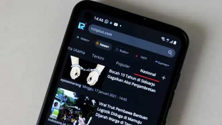 Aplikasi RCTI+ Sediakan Berita Politik Terkini