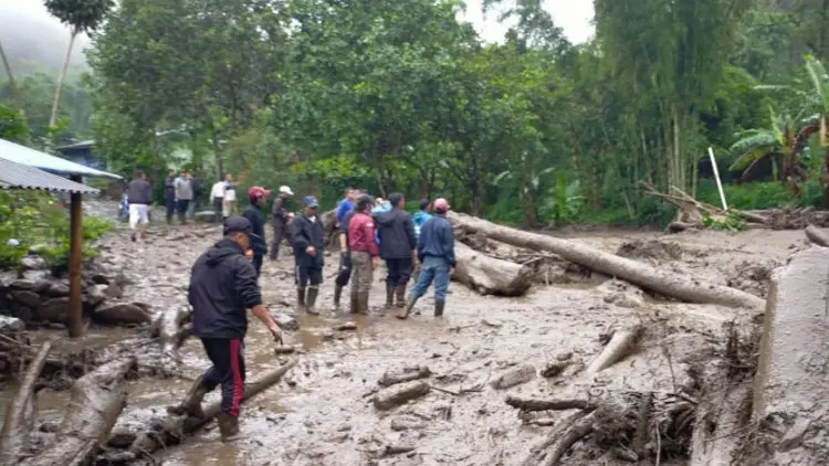 Perumahan PTPN VIII di Cisarua Diterjang Banjir Bandang