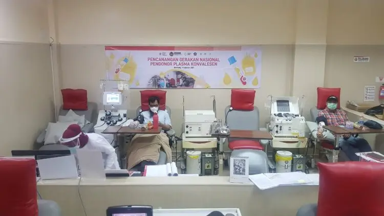 PMI Kota Bandung Layani Donor Plasma Konvalesen