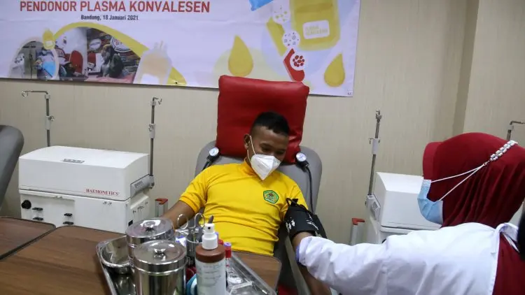 Foto: Dorong Gerakan Donor Plasma Konvalesen
