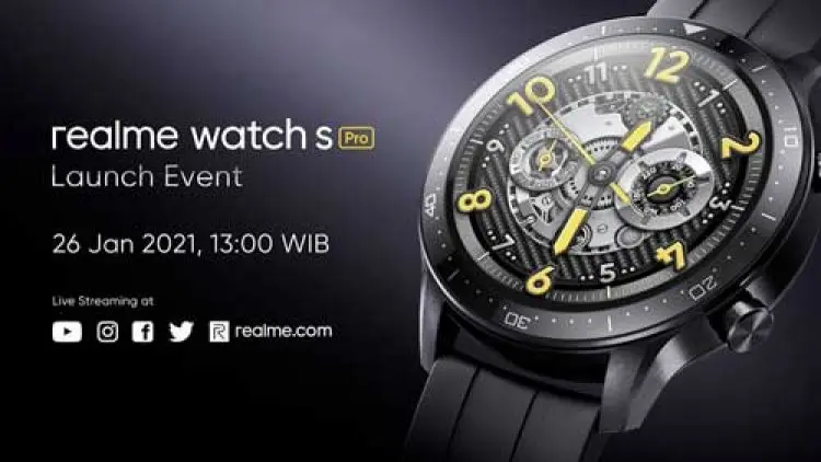 Realme Siapkan Amunisi AIoT Baru Watch S Pro