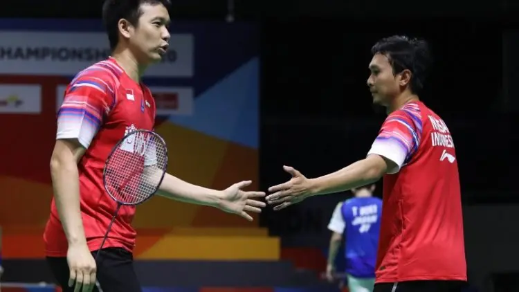 Ahsan/Hendra Lewati Babak Pertama Thailand Open