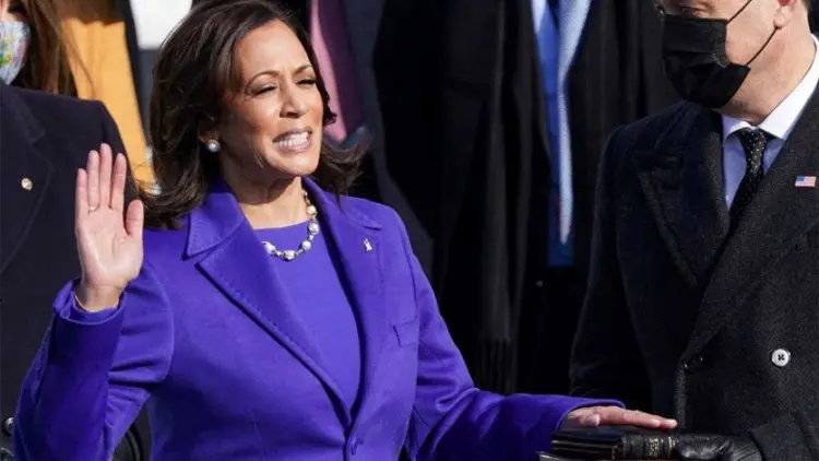 Momen Pelantikan Kamala Harris sebagai Wakil Presiden AS