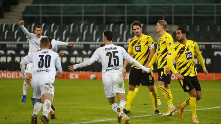 Gladbach Terobos Empat Besar Selepas Taklukkan Dortmund