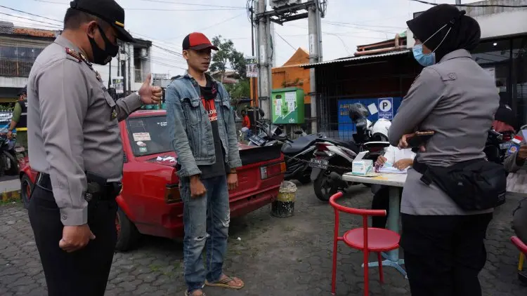 Foto: Operasi Disiplin Protokol Kesehatan Covid-19