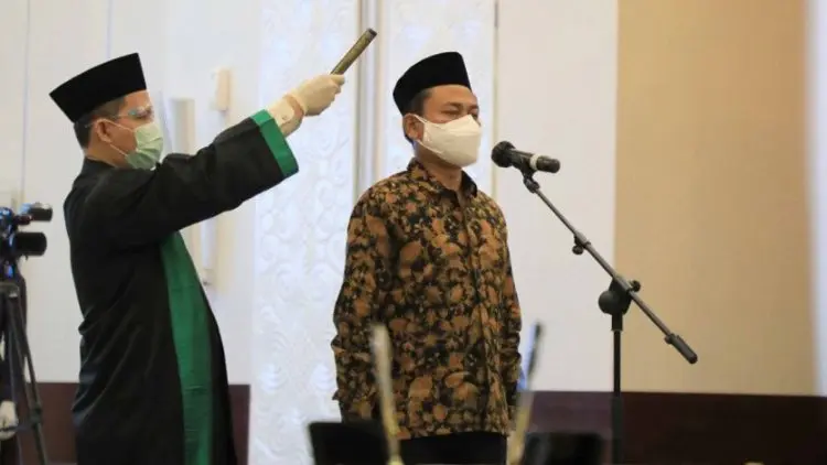 Menteri PPN Lantik Kepala BIG Baru