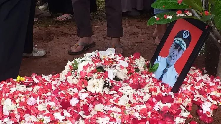 Lirih...Ini Ucapan Istri Almarhum Kapten Afwan Pasca Pemakaman Suaminya
