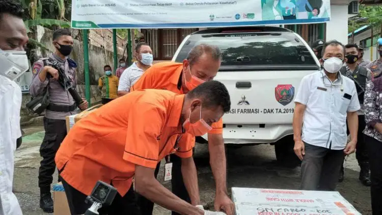 Kantor Pos Maluku dan Kupang Distribusikan 42.720 Dosis Vaksin ke Maluku dan NTT 