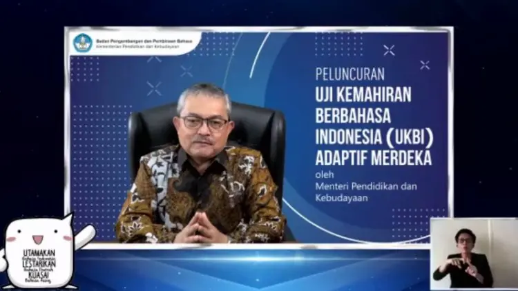 Kemendikbud Luncurkan UKBI Adaptif Merdeka