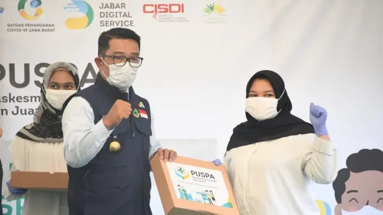 Ridwan Kamil Resmikan Program Puskesmas Terpadu dan Juara Alias Puspa 