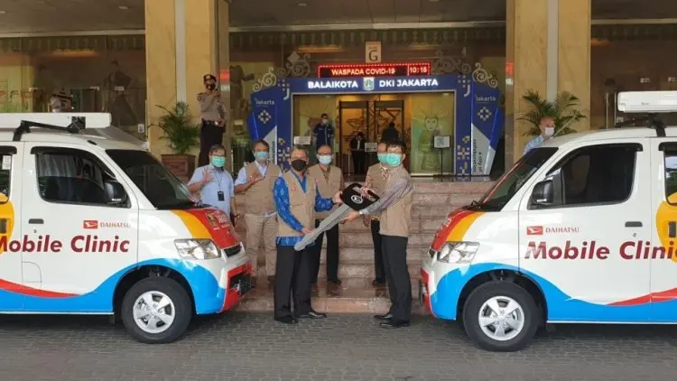 Daihatsu Donasikan 2 Grand Max ke Pemprov DKI