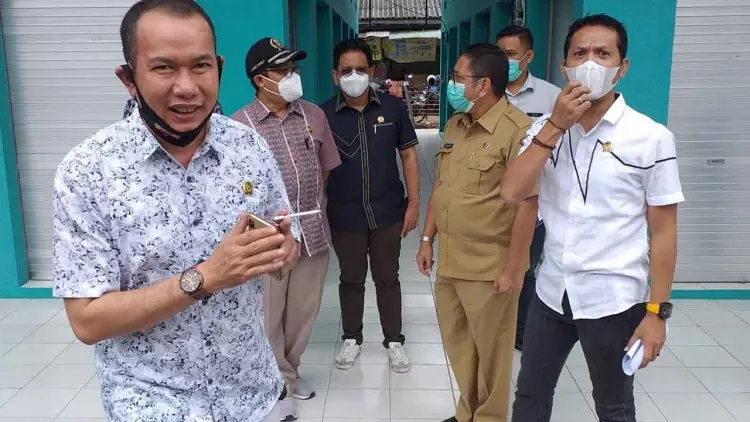 Revitalisasi Blok A Pasar Cisarua Didanai PEN, Ini Pesan Komisi III DPRD Kab Bogor