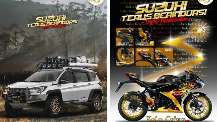 Inilah Pemenang Kontes Modifikasi Digital Suzuki