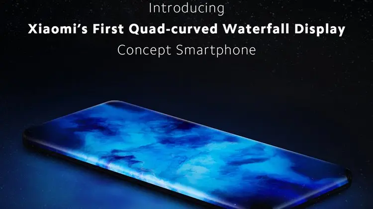 Xiaomi Perkenalkan Konsep Smartphone Masa Depan: Layar Quad-curved Waterfall Display