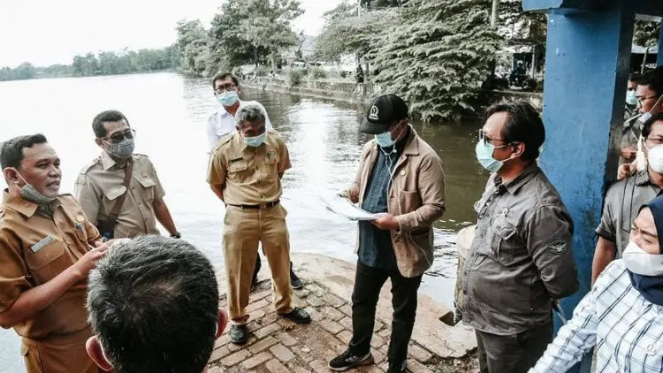 Jadi Aset Pemprov, Komisi I Tinjau Situ Cikaret Cibinong