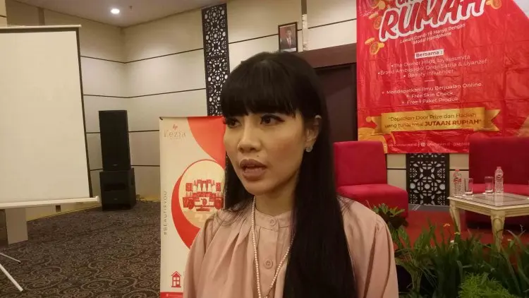 Sapa Ibu-ibu Cianjur, Kezia Skin Care Komitmen Bantu Perekonomian Masyarakat di Tengah Pandemi Covid-19