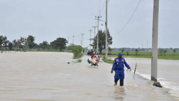 Begini Langkah BPBD Kabupaten Cirebon di Lokasi Rawan Bencana