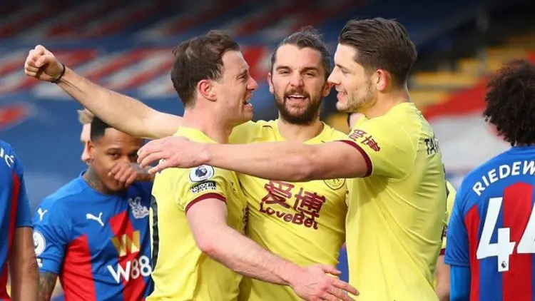 Liga Inggris: Jay Rodriguez Pimpin Burnley Bungkam Crystal Palace 3-0